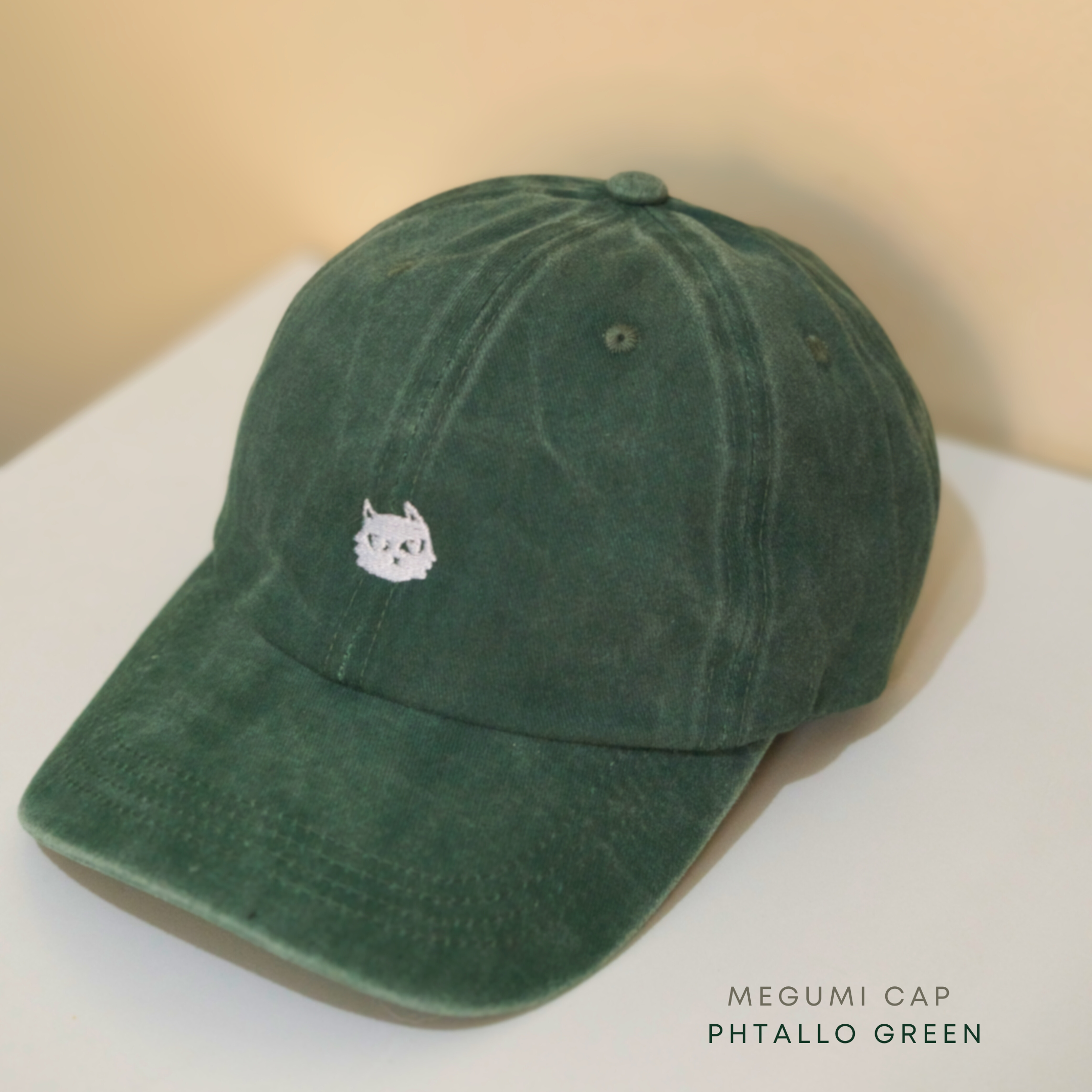 Megumi Cap – Phtalo Green