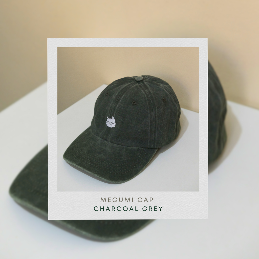 Megumi Cap – Charcoal Grey