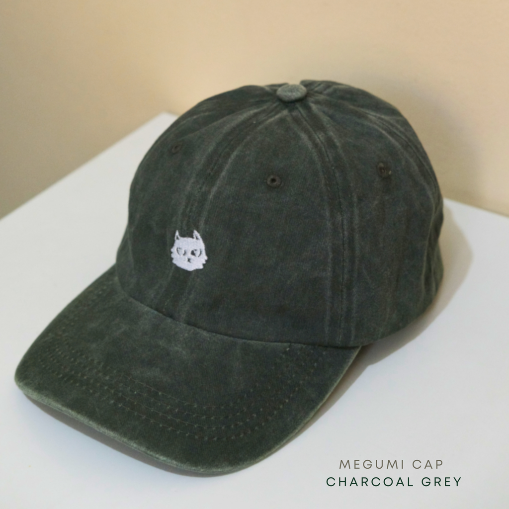 Megumi Cap – Charcoal Grey